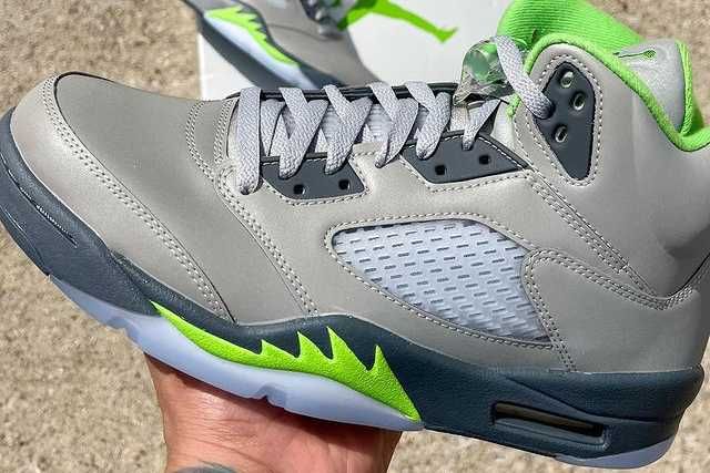 【スニダンで購入可】5/28・5/30発売 Nike Air Jordan 5 "Green Bean" (2022) 抽選/定価/販売店舗まとめ 13枚目