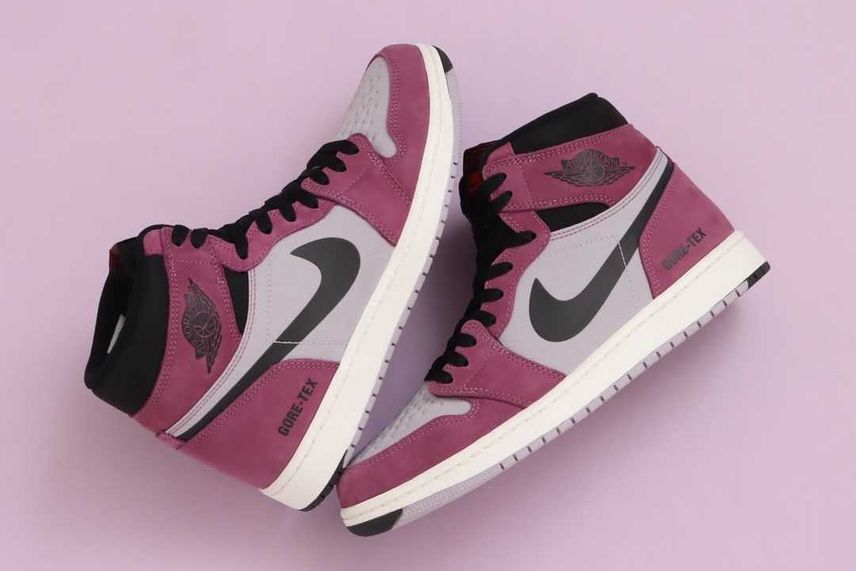 【スニダンで購入可】4/10発売 Nike Air Jordan 1 Element GORE-TEX "Berry" 抽選/定価/販売店舗まとめ