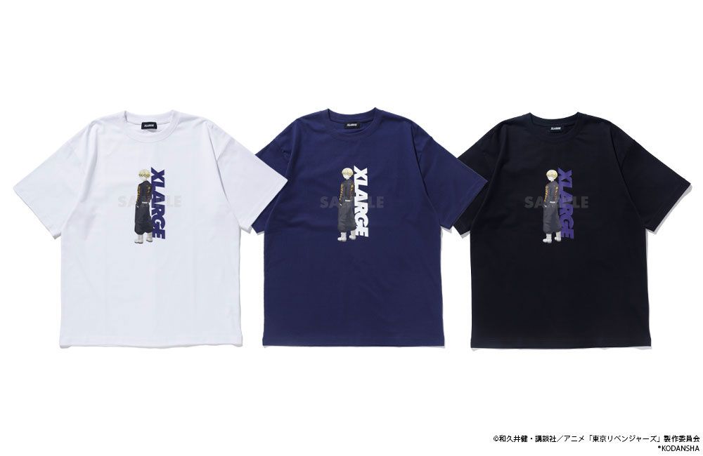 【販売リンクあり】4/9発売 東京リベンジャーズ × XLARGE 抽選/定価/販売店舗まとめ 5枚目