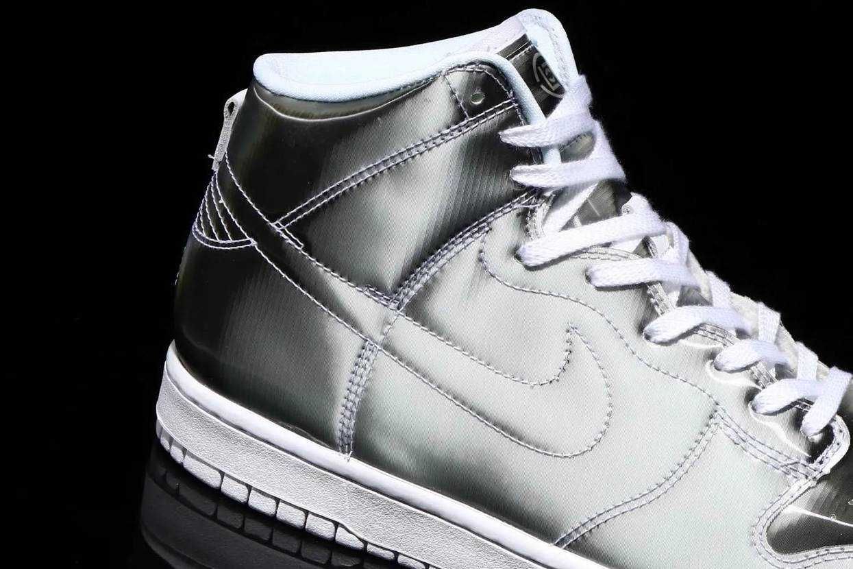 【スニダンで購入可】4/12発売 CLOT × Nike Dunk High "Silver/Flux" 抽選/定価/販売店舗まとめ 2枚目