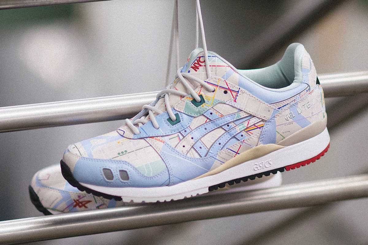 【スニダンで購入可】4/9・4/23発売 atmos "Subway Pack" Asics Gel Lyte 3  / BE@RBRICK / First Down 抽選/定価/販売店舗まとめ 4枚目