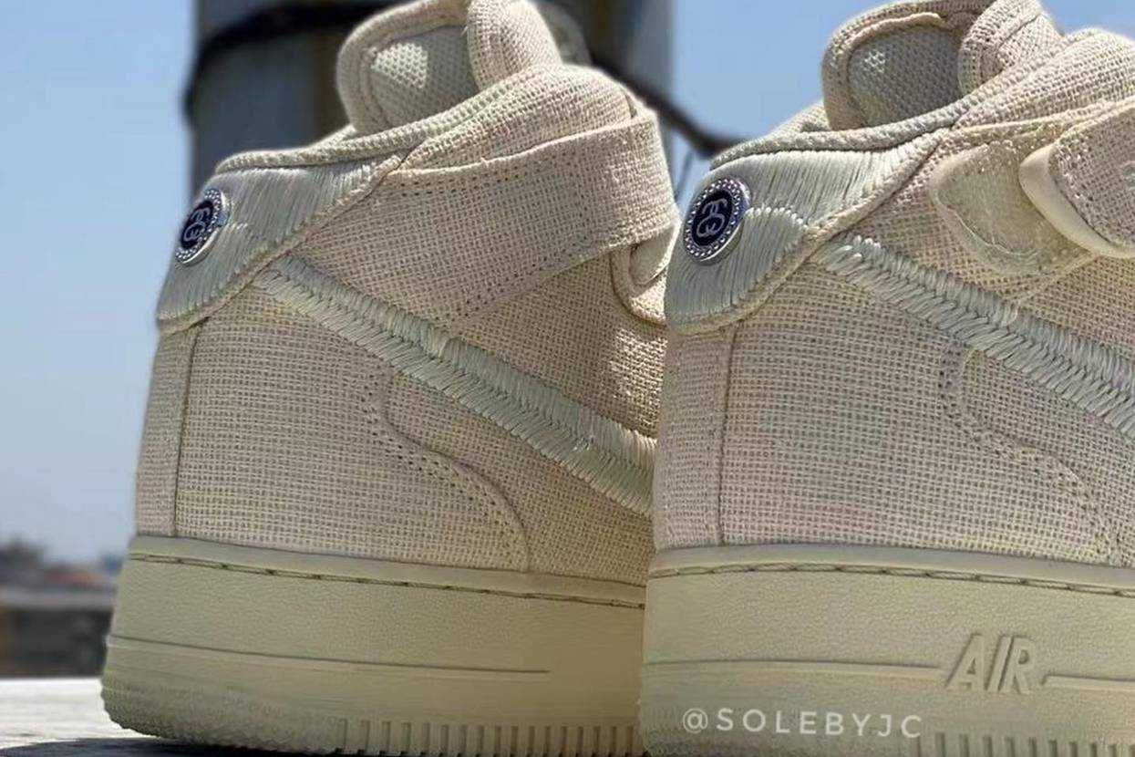 【スニダンで購入可】5/14・5/19発売 Stussy × Nike Air Force 1 Mid 3colors 抽選/定価/販売店舗まとめ 21枚目