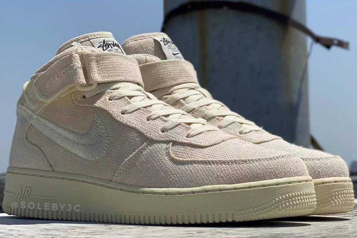 【スニダンで購入可】5/14・5/19発売 Stussy × Nike Air Force 1 Mid 3colors 抽選/定価/販売店舗まとめ 19枚目