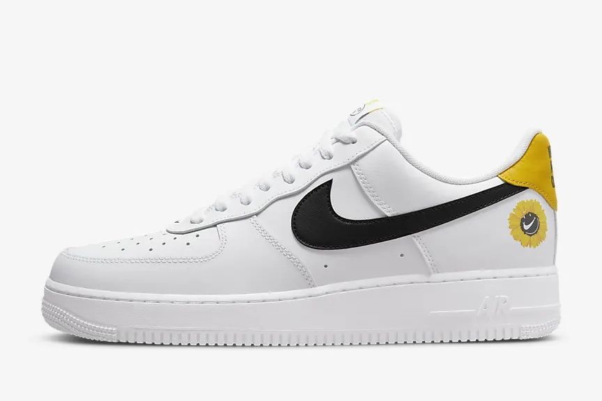 【販売リンクあり】海外抽選中 Nike Air Force 1 Low '07 LV8 "White/Black/Yellow" 抽選/定価/販売店舗まとめ 2枚目
