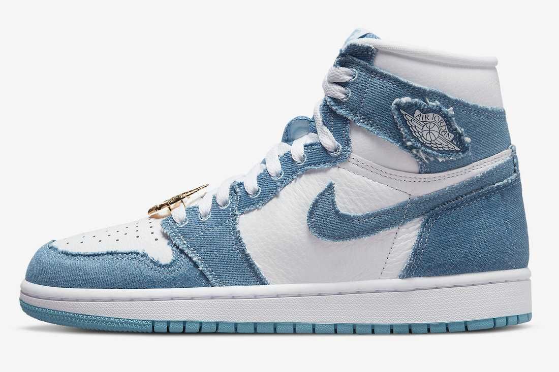 【販売リンクあり】海外抽選中 Nike WMNS Air Jordan 1 High OG "Denim" 抽選/定価/販売店舗まとめ 3枚目