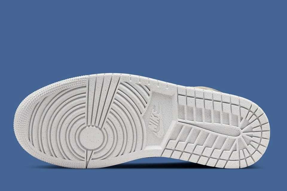 【スニダンで購入可】7/14発売 Nike WMNS Air Jordan 1 Mid "Sanddrift/Indigo" 抽選/定価/販売店舗まとめ 5枚目