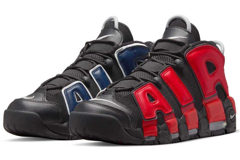 【スニダンで購入可】4/15発売 Nike Air More Uptempo '96 "Black and University Red" 抽選/定価/販売店舗まとめ 6枚目