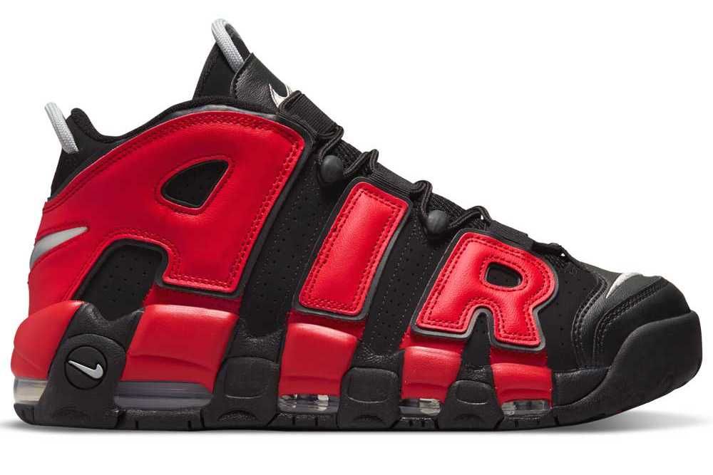 【スニダンで購入可】4/15発売 Nike Air More Uptempo '96 "Black and University Red" 抽選/定価/販売店舗まとめ 8枚目