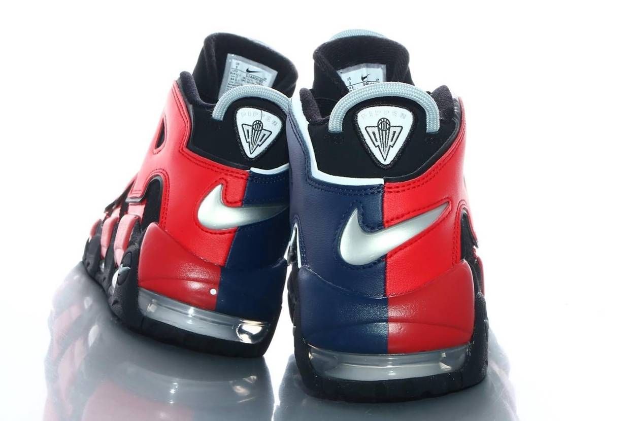 【スニダンで購入可】4/15発売 Nike Air More Uptempo '96 "Black and University Red" 抽選/定価/販売店舗まとめ 5枚目