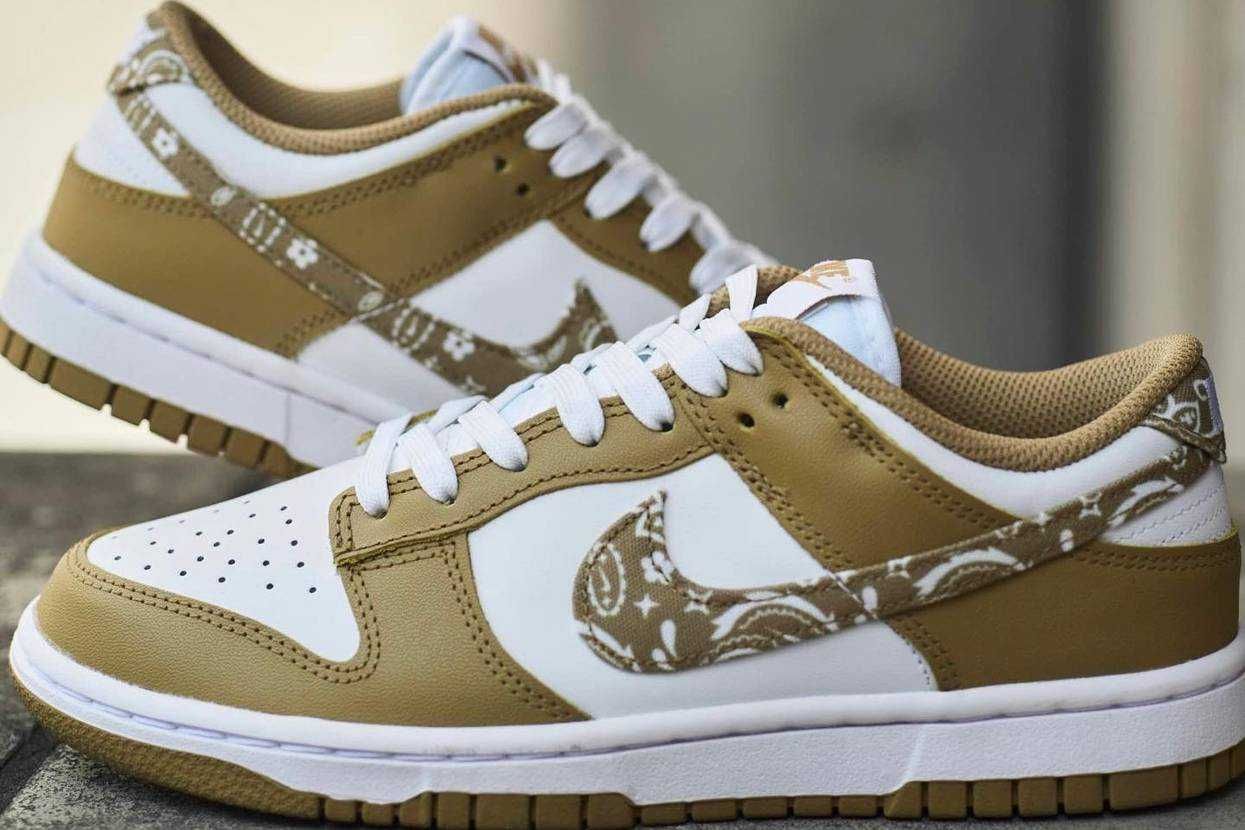 【スニダンで購入可】6/2・6/3発売 Nike WMNS Dunk Low ESS "Paisley Pack" 抽選/定価/販売店舗まとめ 4枚目