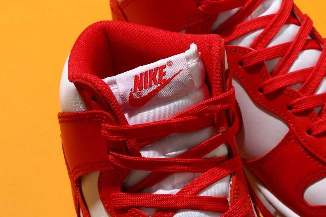 【スニダンで購入可】4/16・4/18発売 Nike Dunk High "Championship White and Red" 抽選/定価/販売店舗まとめ 3枚目