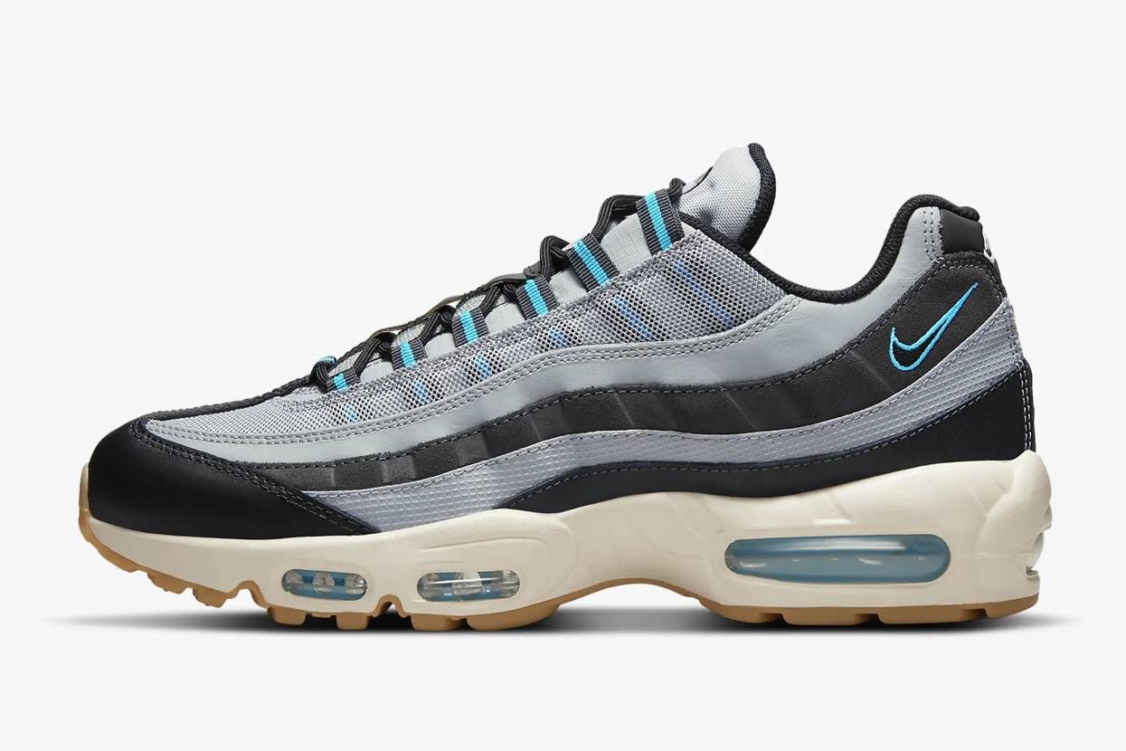 【スニダンで購入可】Nike Air Max 95 "Light Smoke Grey/Black/Dark Smoke Grey" 抽選/定価/販売店舗まとめ 2枚目