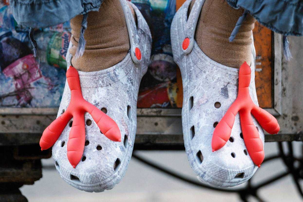 【販売リンクあり】4/13発売 STAPLE × Crocs Classic Clog "Sidewalk Luxe" 抽選/定価/販売店舗まとめ 7枚目