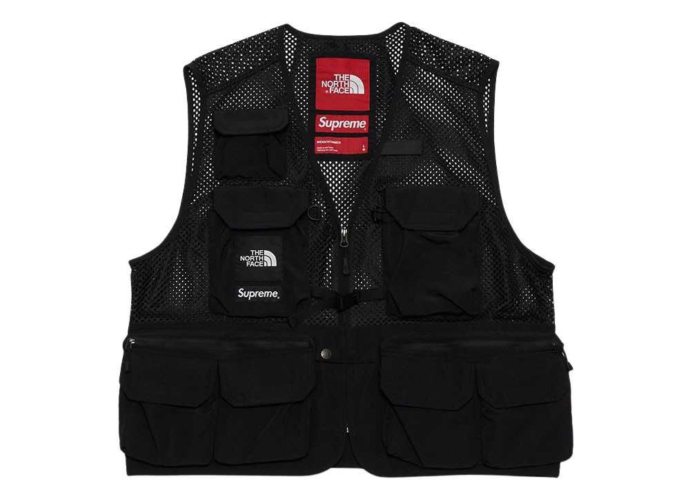 supreme the north face cargo vest L