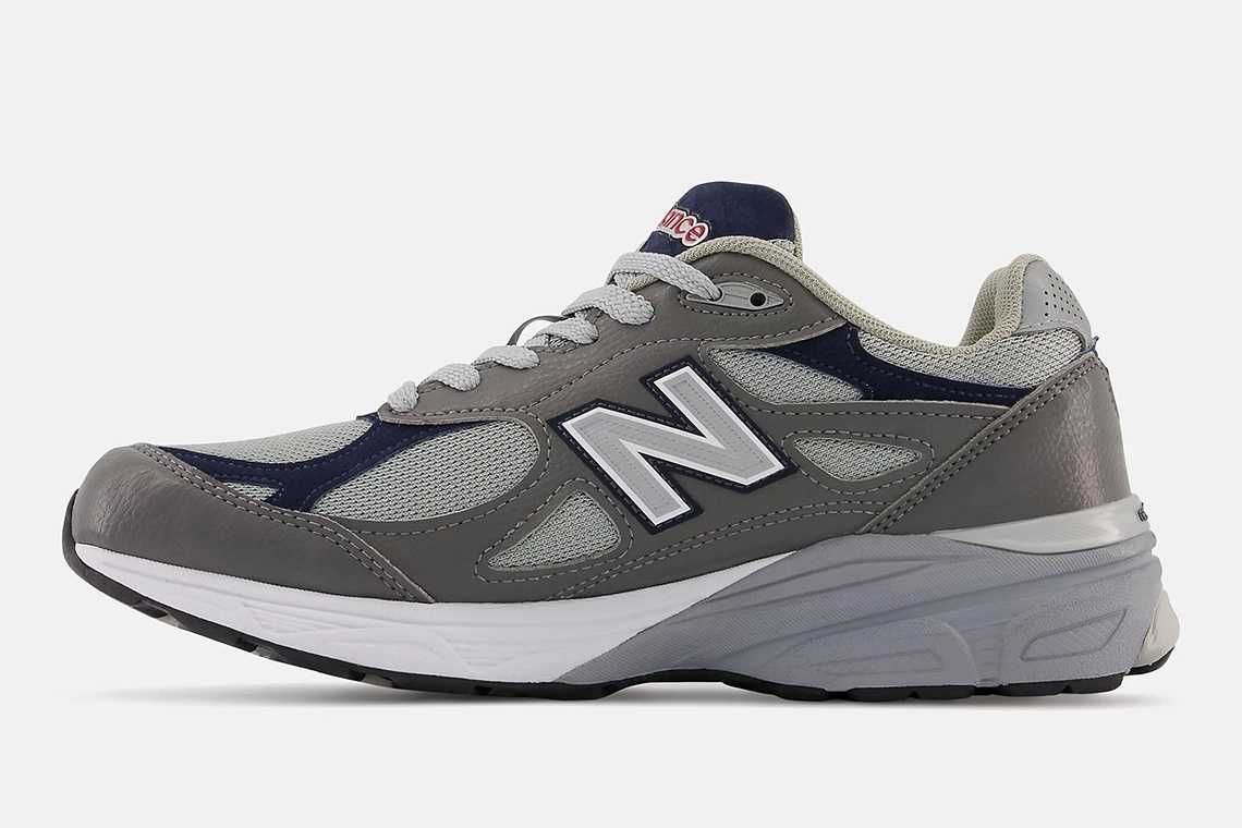 【販売リンクあり】8/5・8/6発売 New Balance 990V3 "Gray/Navy" 抽選/定価/販売店舗まとめ 3枚目