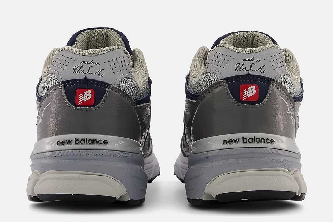 【販売リンクあり】8/5・8/6発売 New Balance 990V3 "Gray/Navy" 抽選/定価/販売店舗まとめ 5枚目
