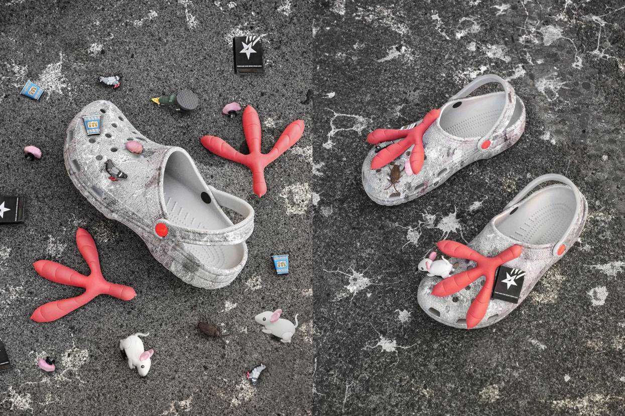 【販売リンクあり】4/13発売 STAPLE × Crocs Classic Clog "Sidewalk Luxe" 抽選/定価/販売店舗まとめ 3枚目