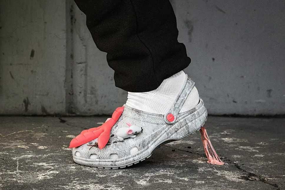 【販売リンクあり】4/13発売 STAPLE × Crocs Classic Clog "Sidewalk Luxe" 抽選/定価/販売店舗まとめ 5枚目