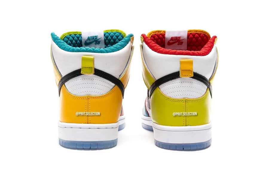 【スニダンで購入可】8/13・8/15発売 froSkate × Nike SB Dunk High Pro QS "All Love" 抽選/定価/販売店舗まとめ 19枚目