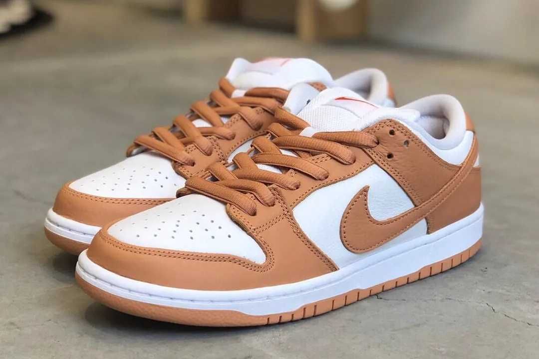 【スニダンで購入可】4/16発売 Nike SB Dunk Low Pro ISO Orange Label "Light Cognac" 抽選/定価/販売店舗まとめ 2枚目