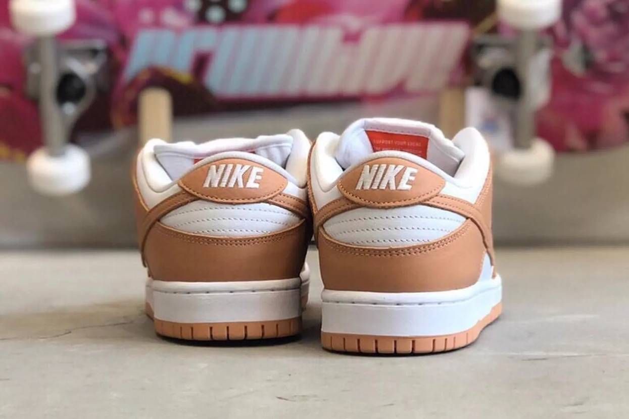 【スニダンで購入可】4/16発売 Nike SB Dunk Low Pro ISO Orange Label "Light Cognac" 抽選/定価/販売店舗まとめ 3枚目
