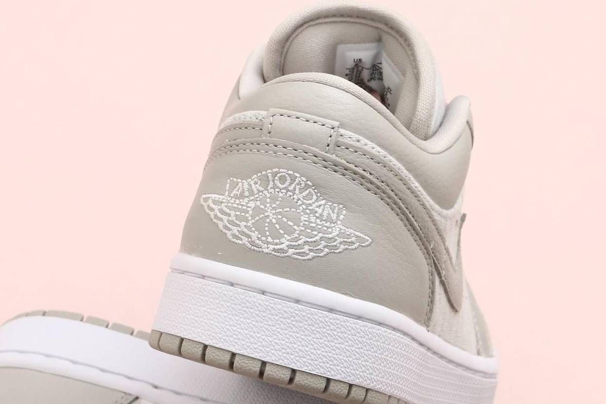 【スニダンで購入可】4/16発売 Nike WMNS Air Jordan 1 Low "Light Iron Ore" 抽選/定価/販売店舗まとめ 4枚目