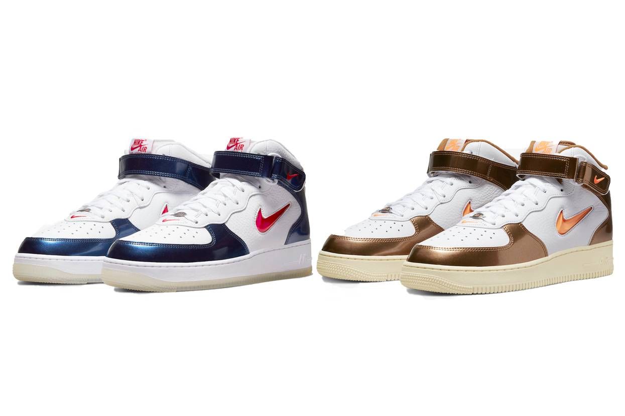 【スニダンで購入可】4/28発売 Nike Air Force 1 Mid QS 2colors 抽選/定価/販売店舗まとめ 8枚目