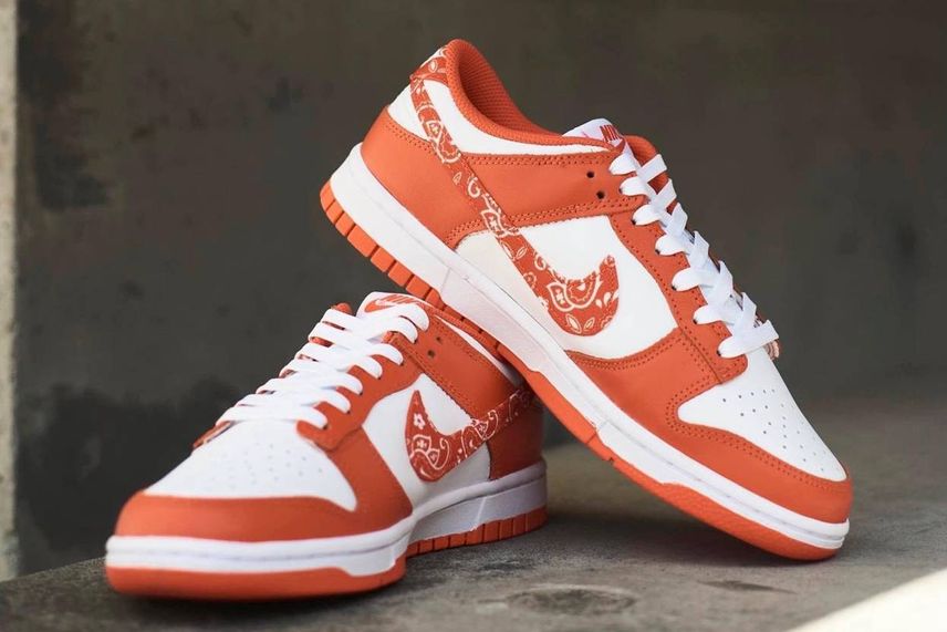 【スニダンで購入可】6/2・6/3発売 Nike WMNS Dunk Low ESS "Paisley Pack" 抽選/定価/販売店舗まとめ