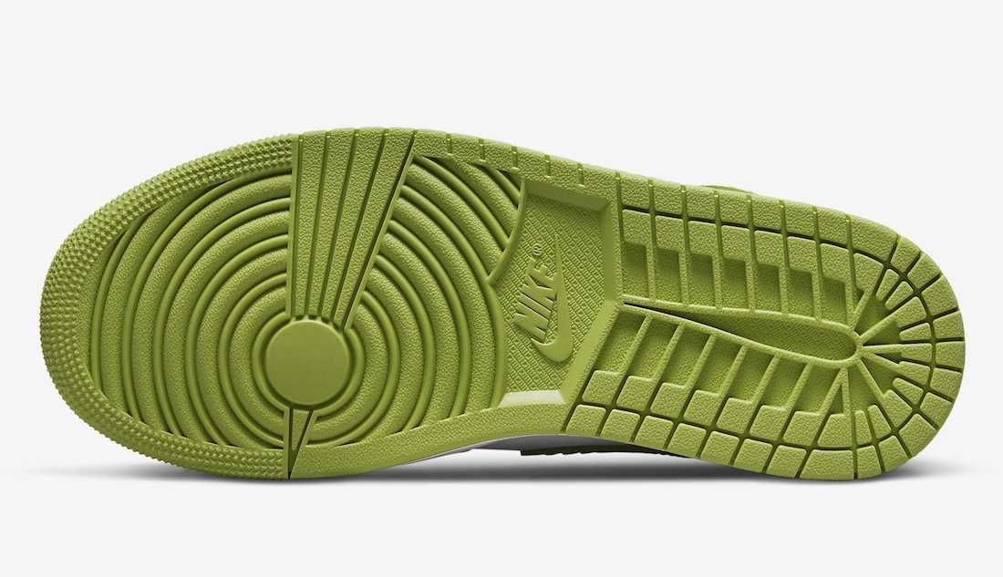 【スニダンで購入可】4/20・4/27発売 Nike WMNS Air Jordan 1 Low "Vivid Green Snakeskin"  2types 抽選/定価/販売店舗まとめ 17枚目