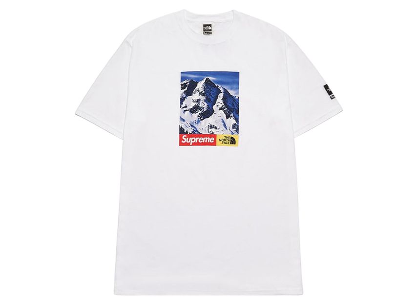 Supreme The North Face Mountain Tee White SNKRDUNK