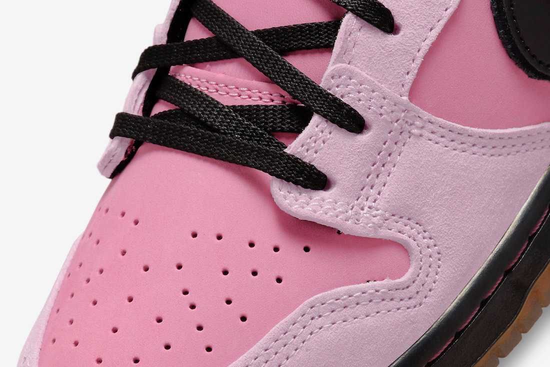 【スニダンで購入可】5/2発売 KCDC Brooklyn Skateshop × Nike SB Dunk High "Pink/Black" 抽選/定価/販売店舗まとめ 9枚目