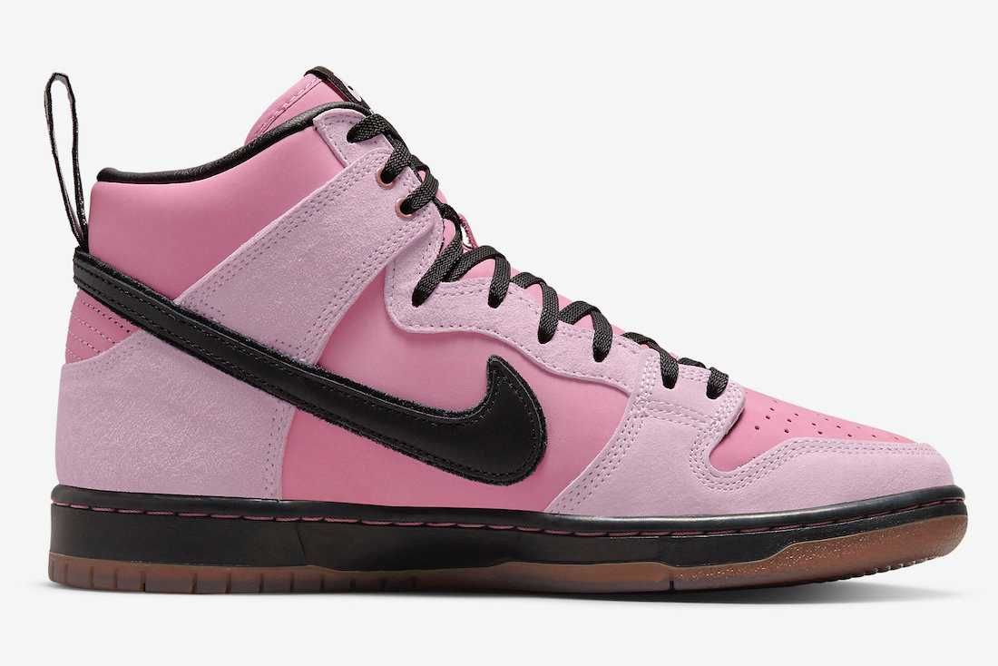 【スニダンで購入可】5/2発売 KCDC Brooklyn Skateshop × Nike SB Dunk High "Pink/Black" 抽選/定価/販売店舗まとめ 7枚目