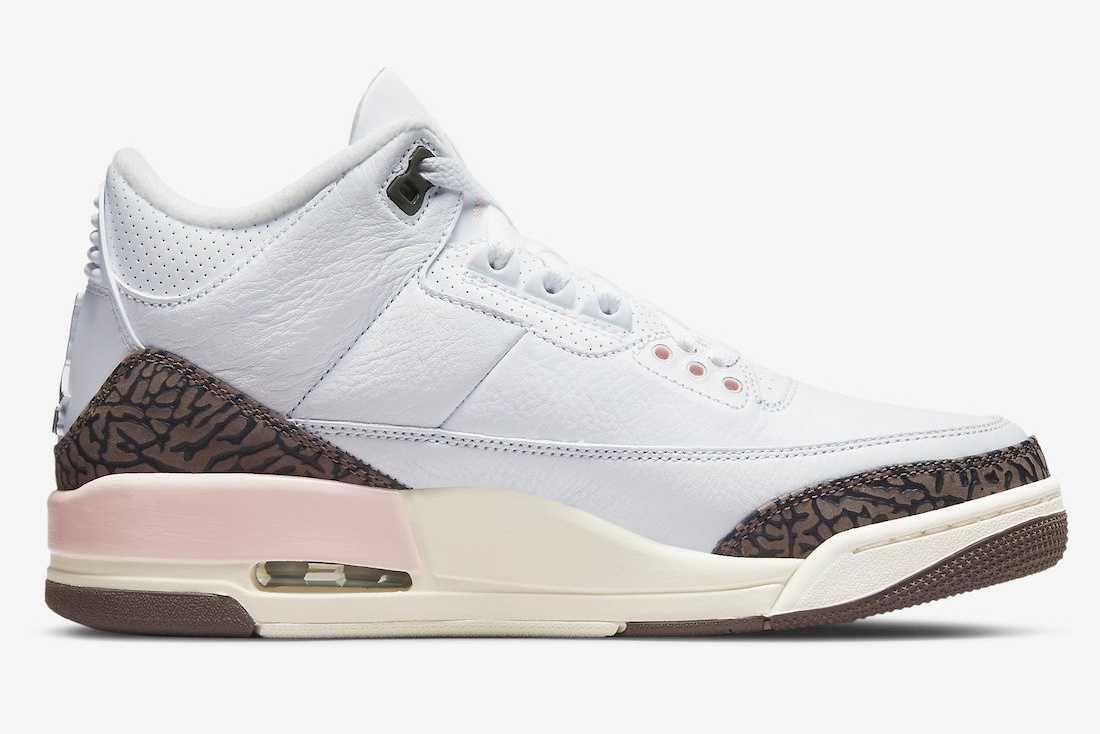 【スニダンで購入可】5/5・5/6発売 Nike WMNS Air Jordan 3 "Dark Mocha" 抽選/定価/販売店舗まとめ 9枚目