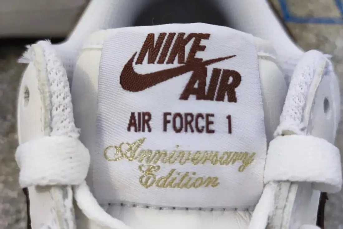 【リーク】Nike Air Force 1 Low Anniversary Edition "White/Brown" 抽選/定価/販売店舗まとめ 3枚目