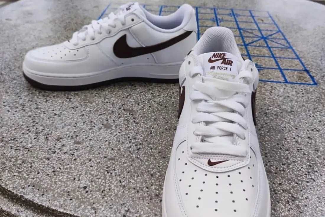 【リーク】Nike Air Force 1 Low Anniversary Edition "White/Brown" 抽選/定価/販売店舗まとめ 2枚目
