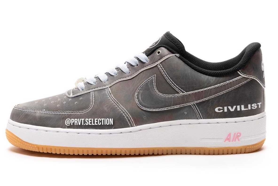 【リーク】Civilist × Nike Air Force 1 抽選/定価/販売店舗まとめ 3枚目