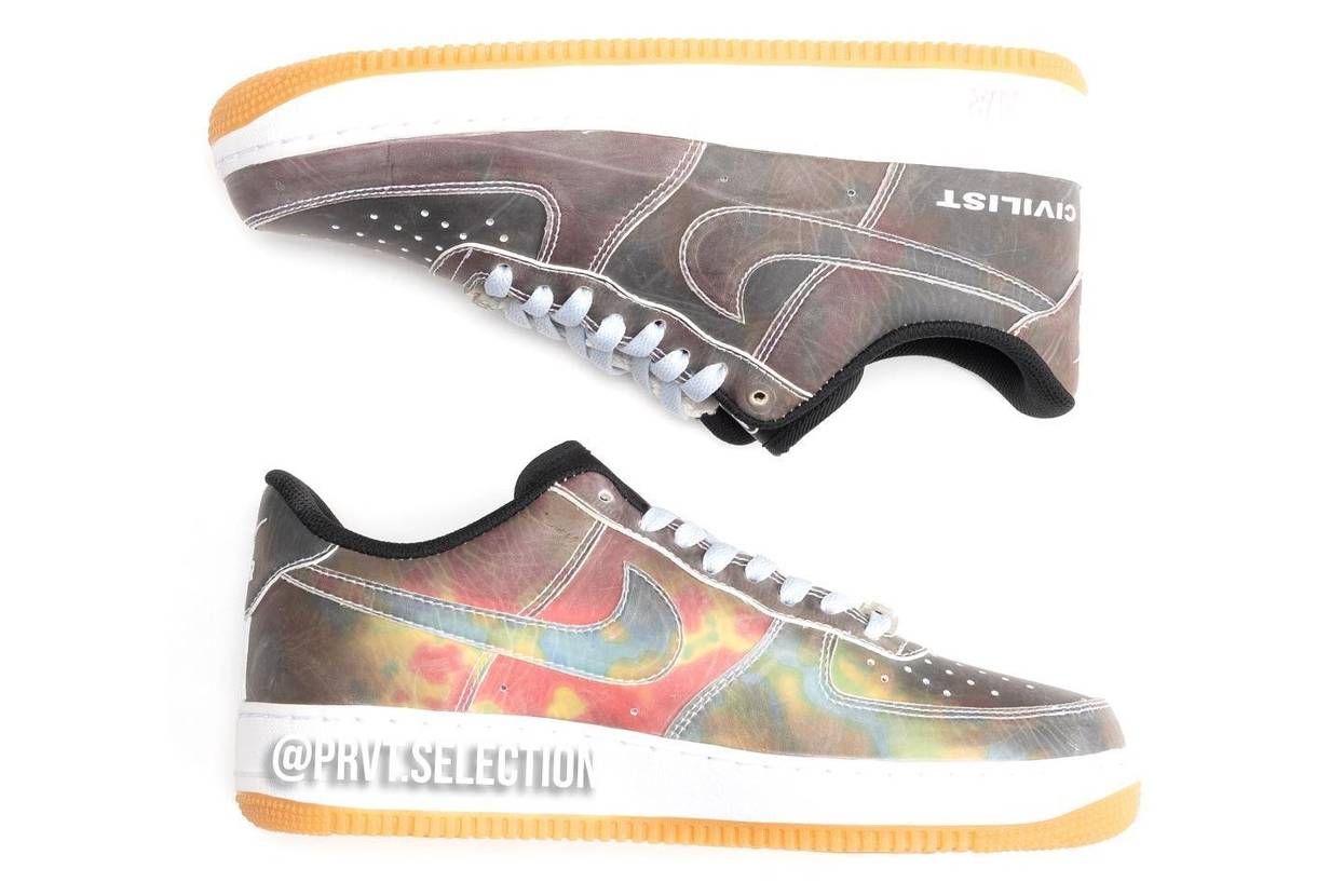 【リーク】Civilist × Nike Air Force 1 抽選/定価/販売店舗まとめ 8枚目