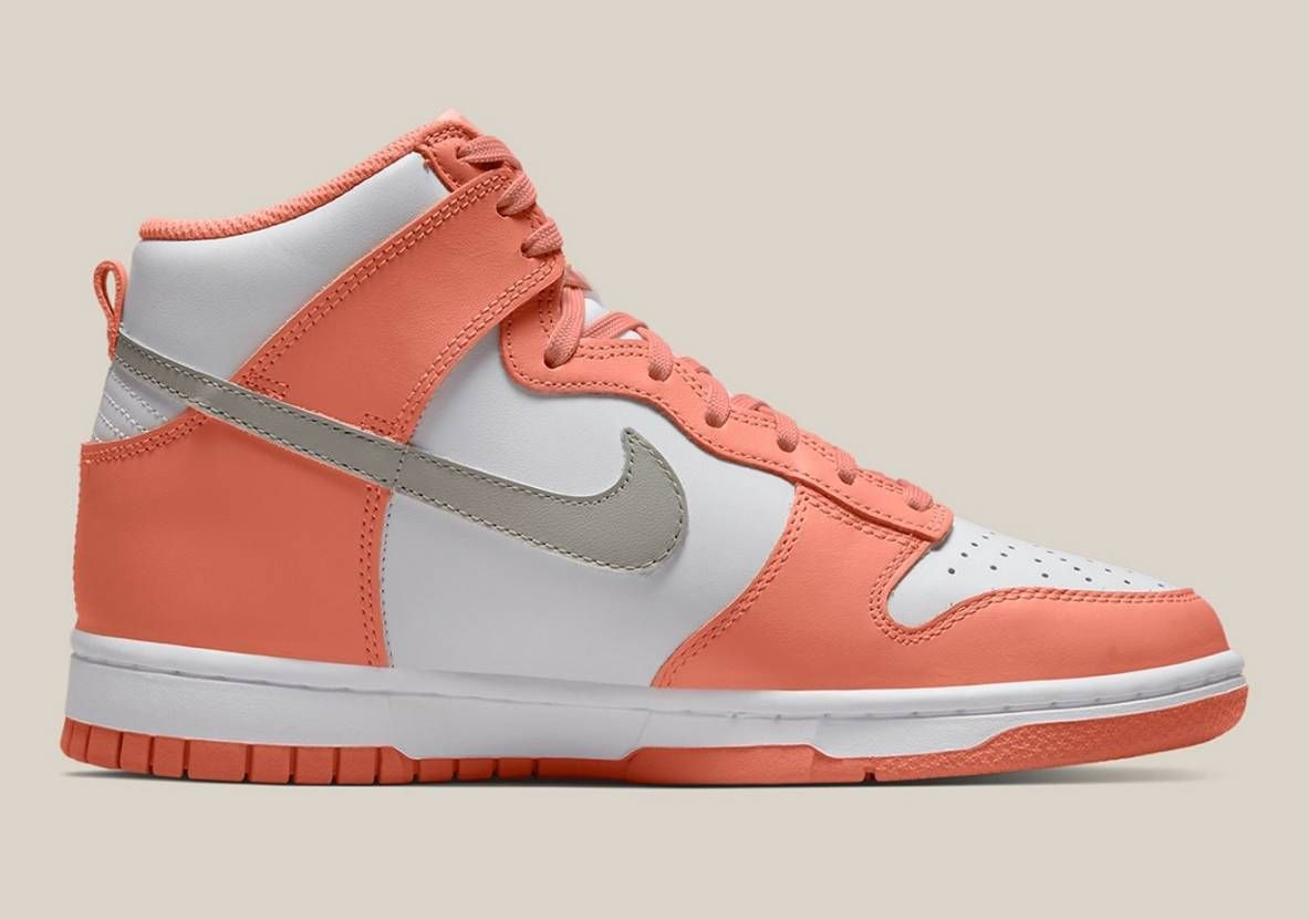 【リーク】Nike WMNS Dunk High "Salmon" 抽選/定価/販売店舗まとめ 3枚目