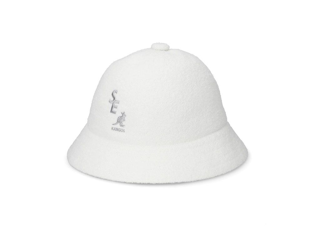 44%割引ホワイト系【予約受付中】 KANGOL x WDS Bermuda Casual 高性能 【最終値下】KANGOLxWDS WHITE / Bucket Bermuda ハット