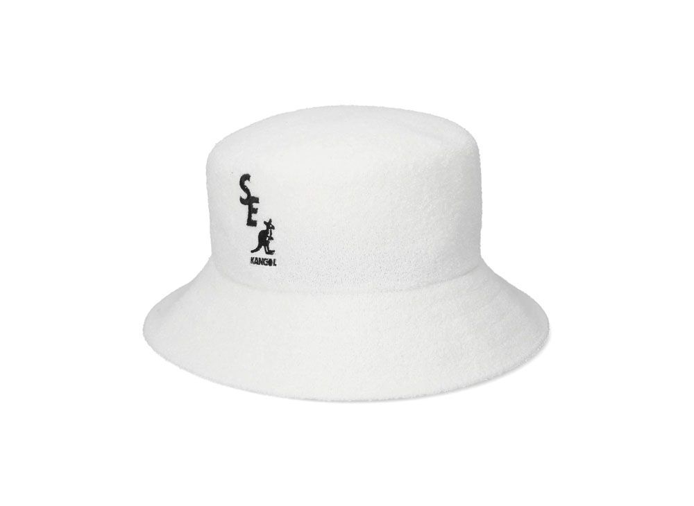 44%割引ホワイト系【予約受付中】 KANGOL x WDS Bermuda Casual 高性能 【最終値下】KANGOLxWDS WHITE / Bucket Bermuda ハット