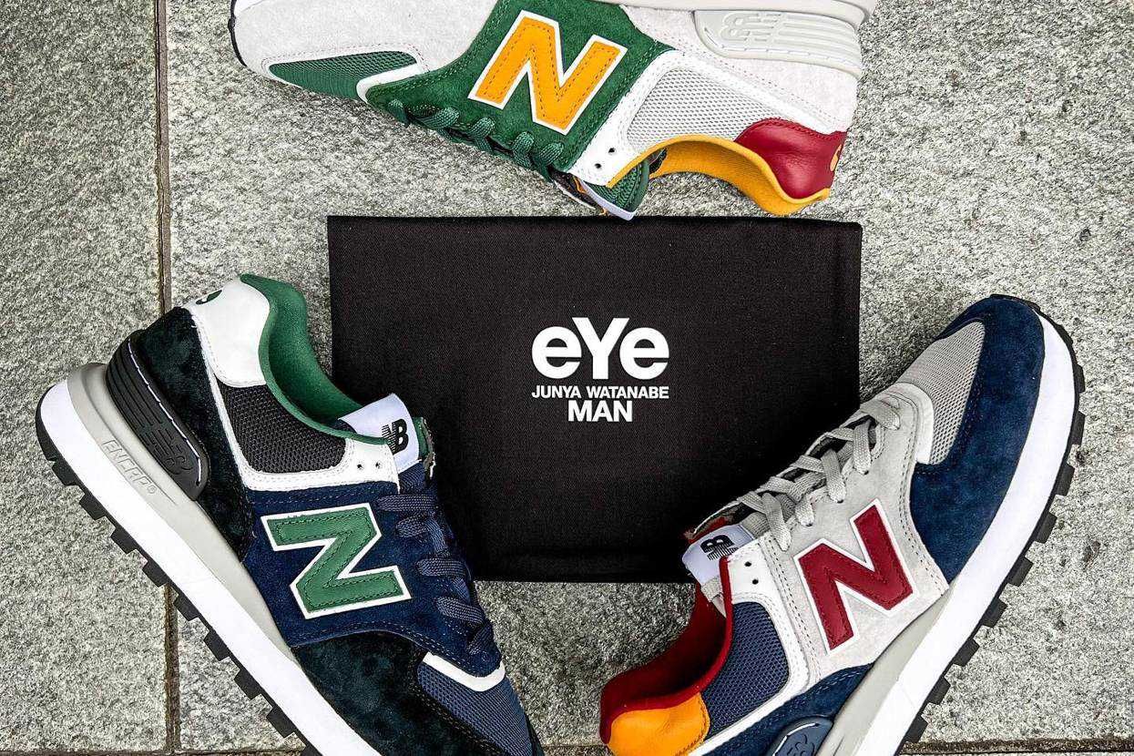 【販売リンクあり】4/22発売 eYe JUNYA WATANABE MAN × New Balance 574 Legacy 3colors 抽選/定価/販売店舗まとめ 2枚目