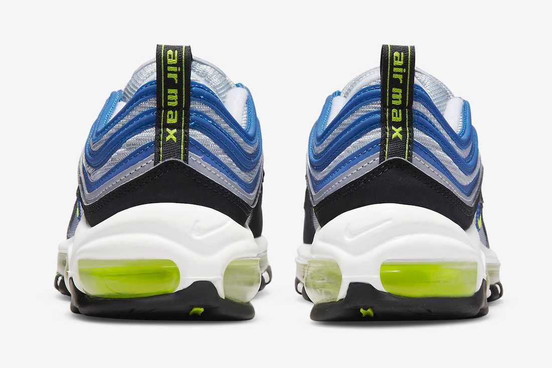 【スニダンで購入可】7/29発売 Nike Air Max 97 "Atlantic Blue/Voltage Yellow" 抽選/定価/販売店舗まとめ 8枚目