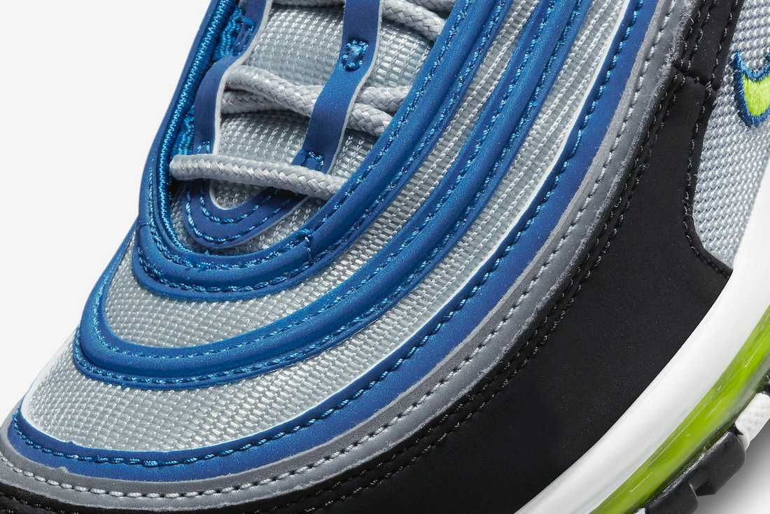 【スニダンで購入可】7/29発売 Nike Air Max 97 "Atlantic Blue/Voltage Yellow" 抽選/定価/販売店舗まとめ 10枚目