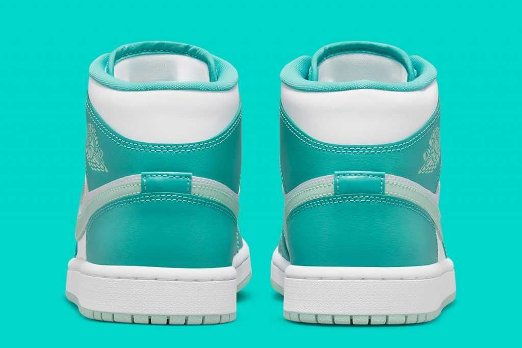 【リーク】Nike WMNS Air Jordan 1 Mid "Marine Green" 抽選/定価/販売店舗まとめ 4枚目