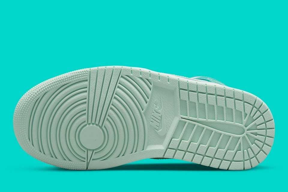 【リーク】Nike WMNS Air Jordan 1 Mid "Marine Green" 抽選/定価/販売店舗まとめ 5枚目