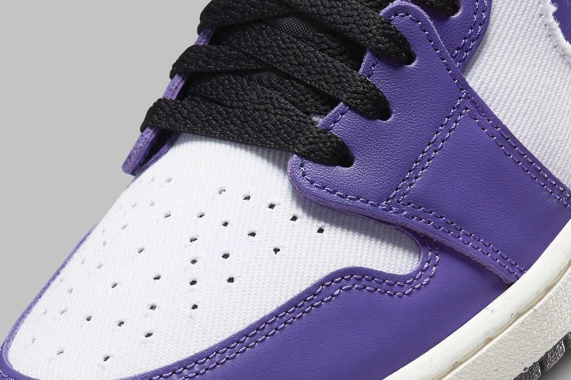 【スニダンで購入可】5/13発売 Nike Air Jordan 1 High Zoom Comfort "Purple/White/Black" 抽選/定価/販売店舗まとめ 6枚目