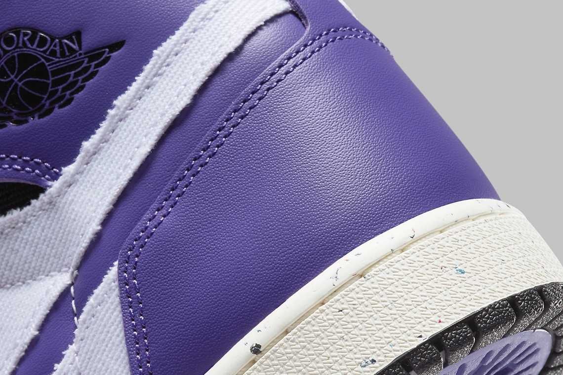 【スニダンで購入可】5/13発売 Nike Air Jordan 1 High Zoom Comfort "Purple/White/Black" 抽選/定価/販売店舗まとめ 7枚目