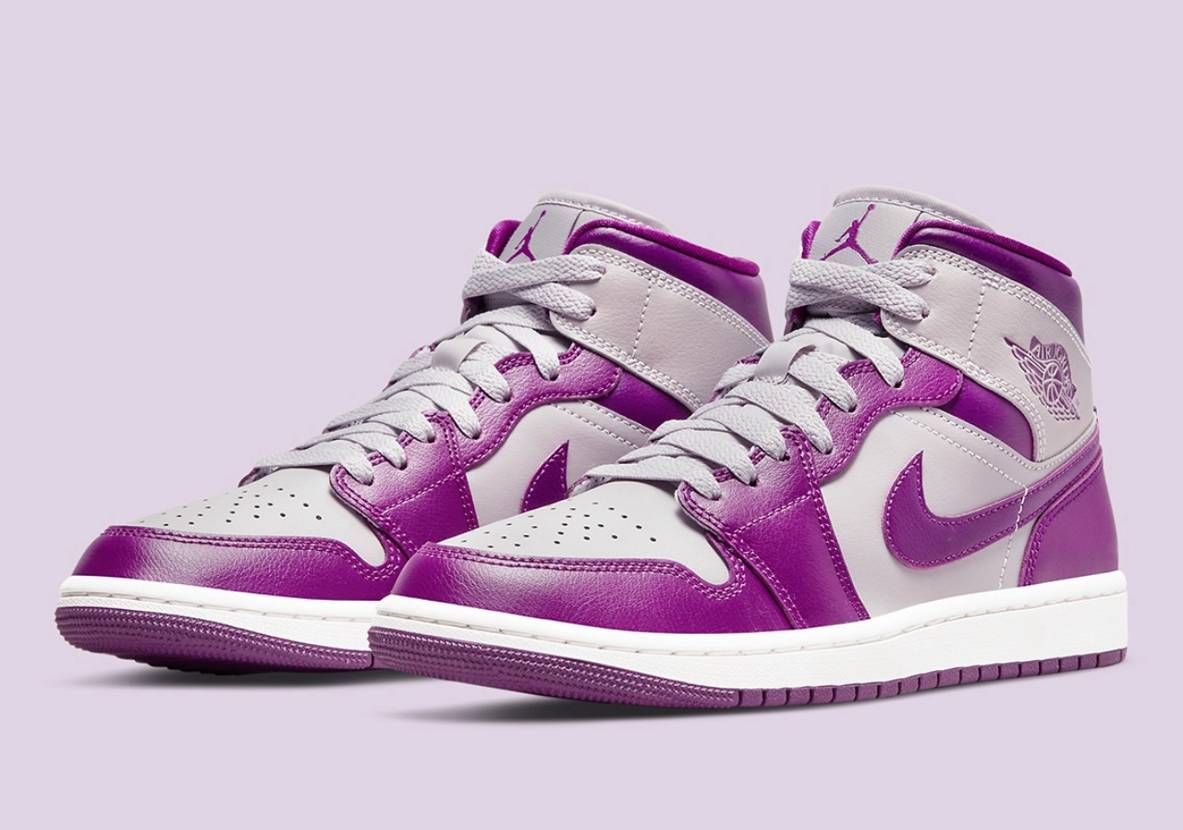 【リーク】Nike WMNS Air Jordan 1 Mid "Purple/Grey" 抽選/定価/販売店舗まとめ