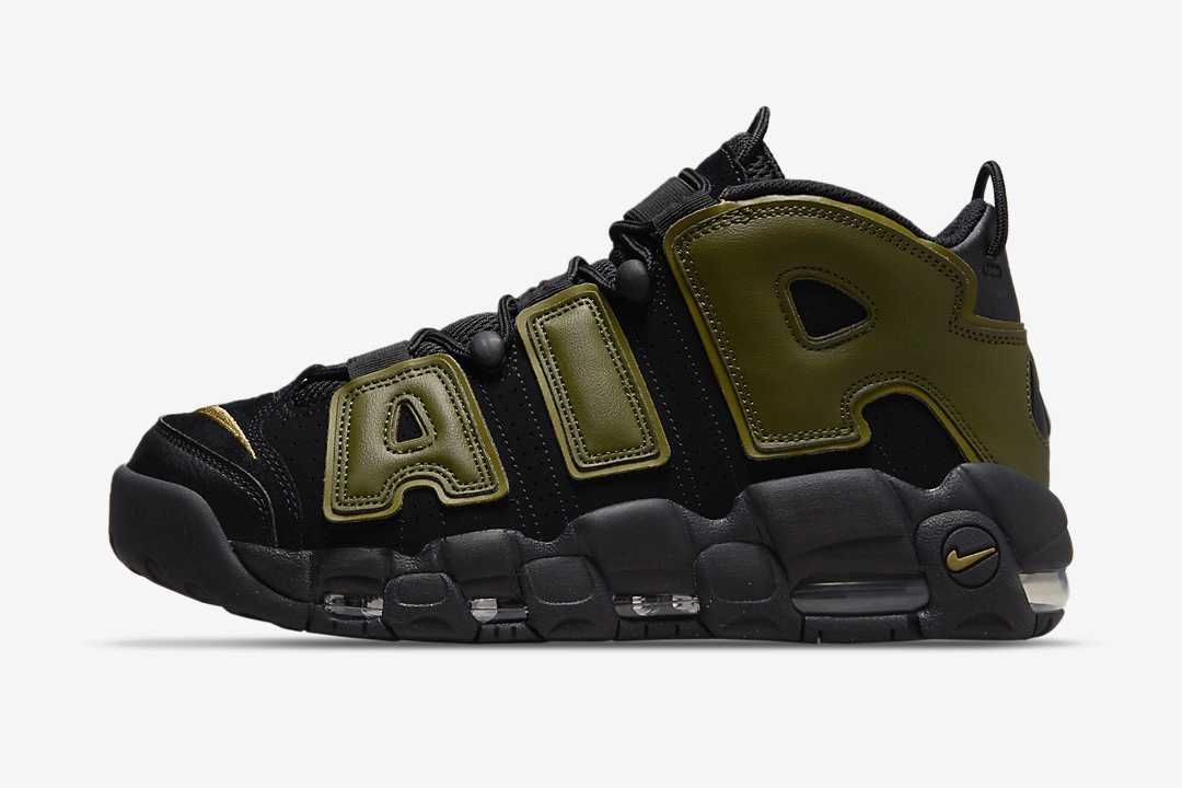 【スニダンで購入可】5/12発売 Nike Air More Uptempo ’96 "Rough Green" 抽選/定価/販売店舗まとめ 6枚目