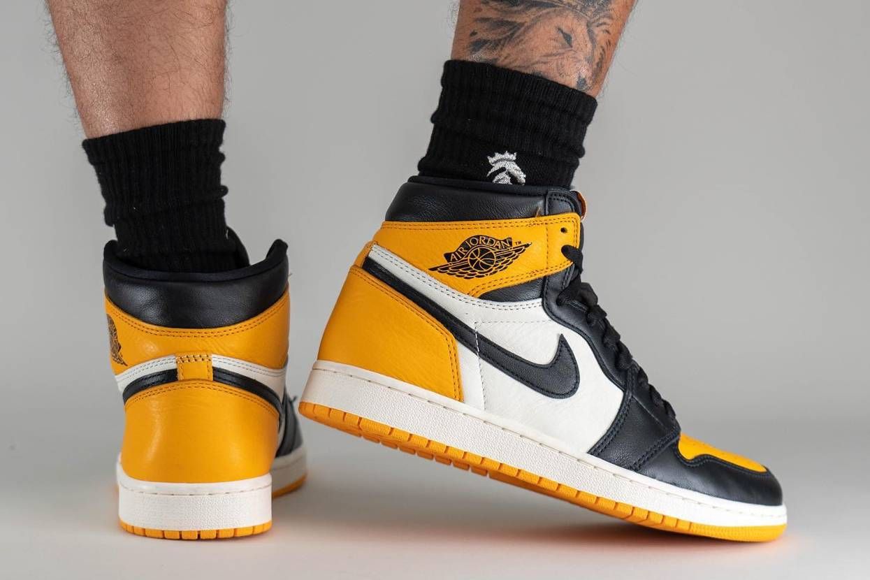 【スニダンで購入可】8/13発売 Nike Air Jordan 1 High OG "Taxi" 抽選/定価/販売店舗まとめ 9枚目